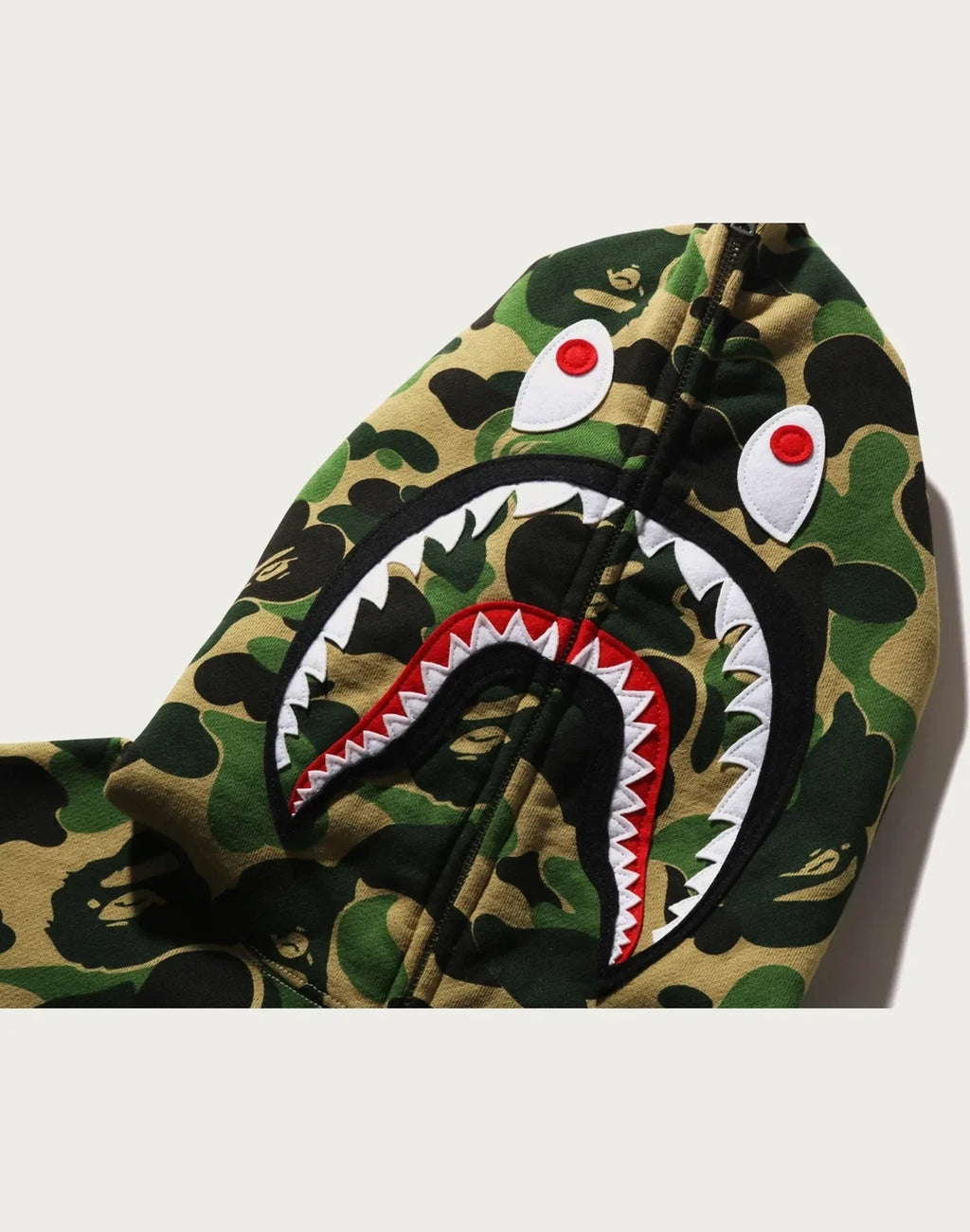 Camo Full-Zip Hoodie - Blue