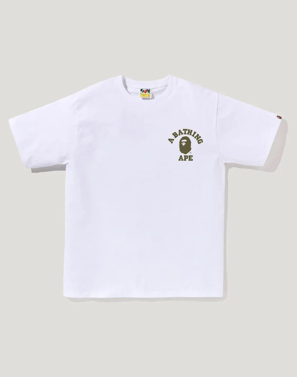 Men's Cotton Camo Graphic T-Shirt - White Green