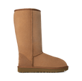 Women's Tall Sheepskin Boot - Black
