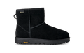 Women's Waterproof Suede Mini Winter Boot - Chestnut