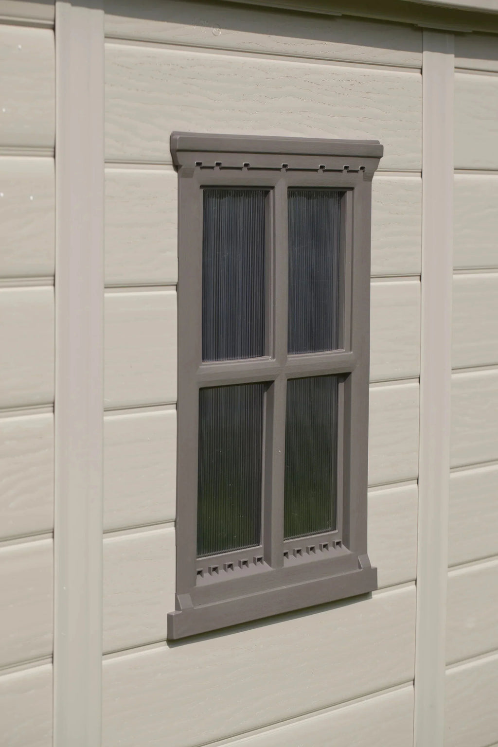 Keter Resin Outdoor Storage Shed, Taupe, 8 x 11 Foot - Factor