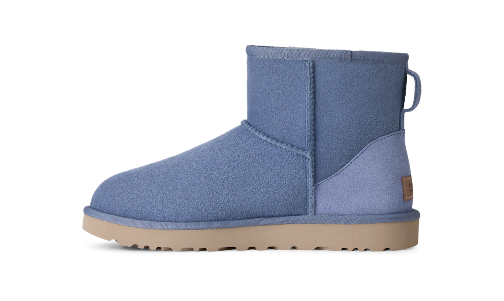 Women's Mini Sheepskin Boot - Dark Indigo