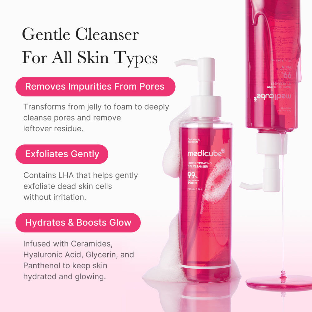 PDRN Jelly Gel Facial Cleanser