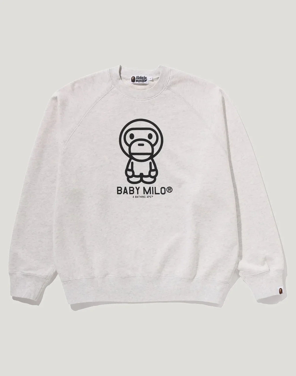 Men's Washed Graphic Crewneck Sweatshirt - Blue