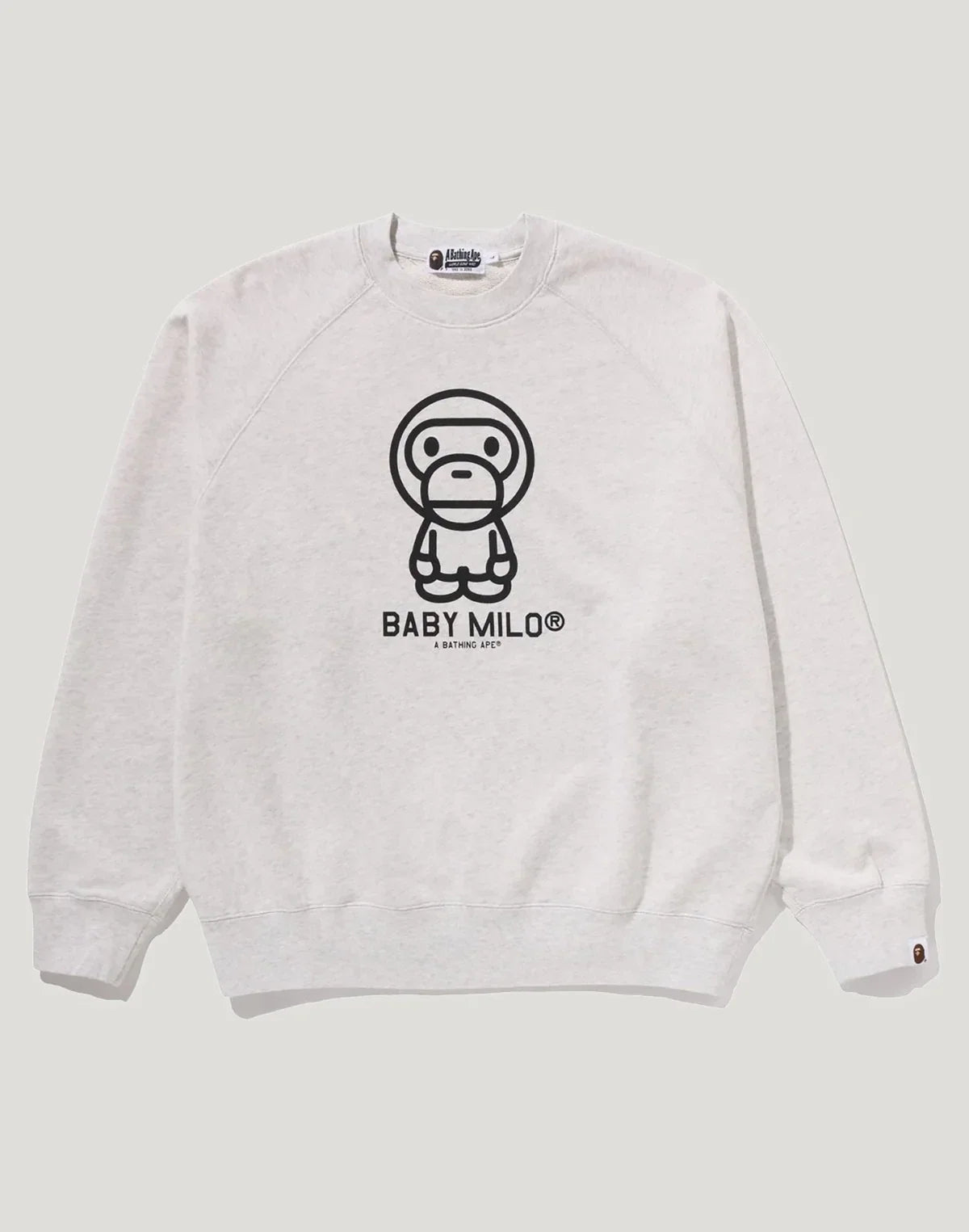 Men's Washed Graphic Crewneck Sweatshirt - Blue