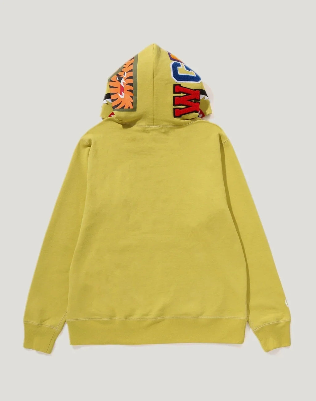 Graphic Pullover Hoodie - Yellow