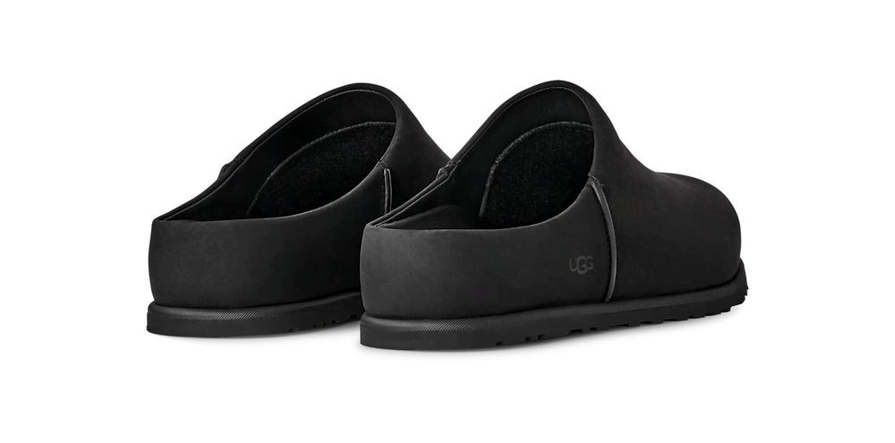Women's Waterproof Nubuck Clog - Black
