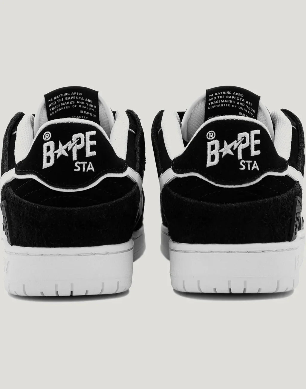 Men's Leather Low Top Sneakers - Red