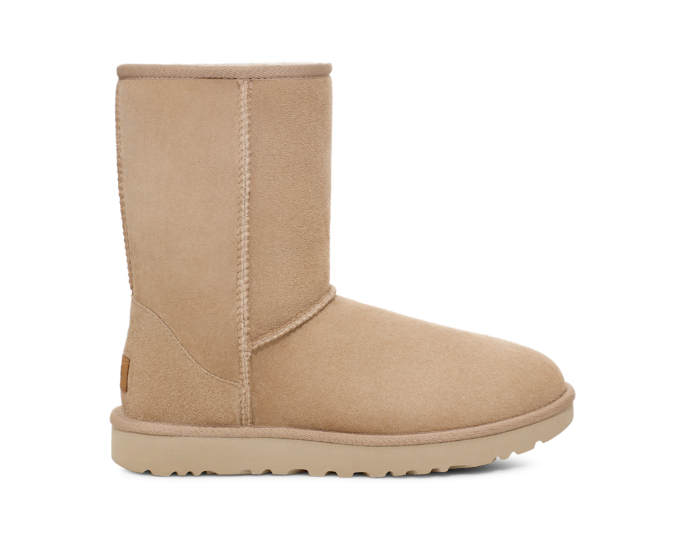 Women's Short Sheepskin Boot - Sand