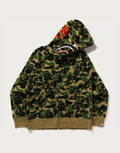 Camo Full-Zip Hoodie - Blue