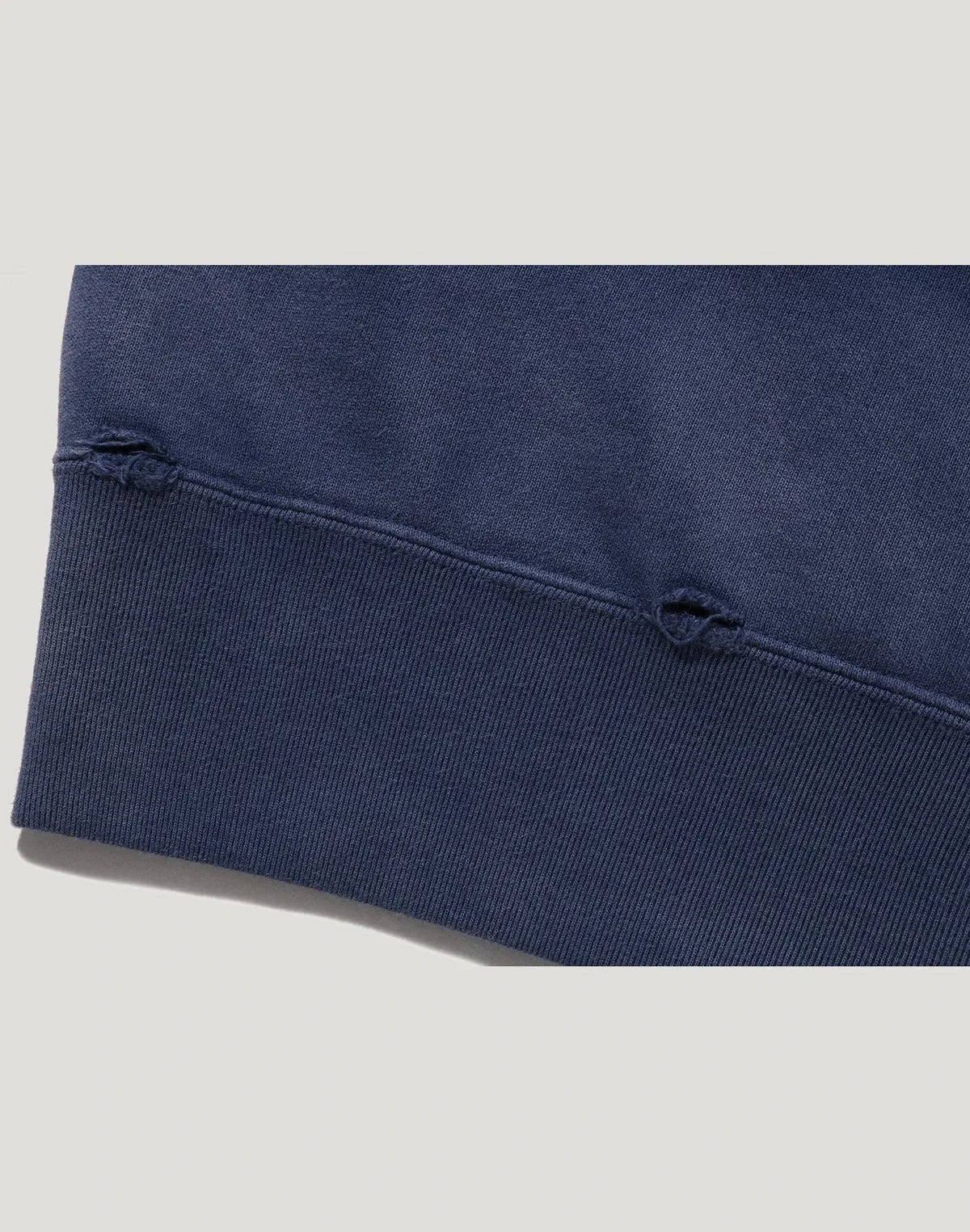 Men's Relaxed Washed Crewneck Sweatshirt - Navy