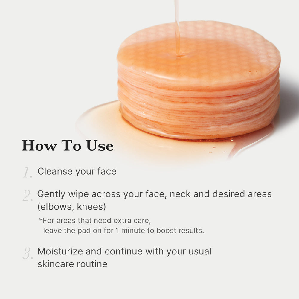 Succinic Acid Panthenol Toner Pads