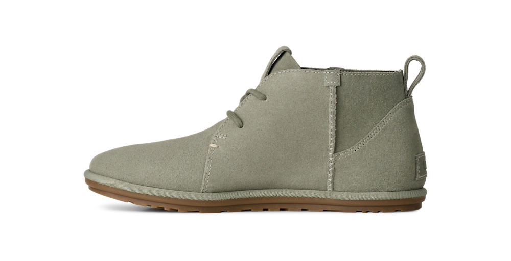 Women's Leather Lace-Up Boot - Sand