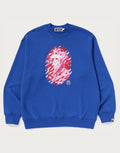Men's Relaxed Camo Graphic Crewneck Sweatshirt