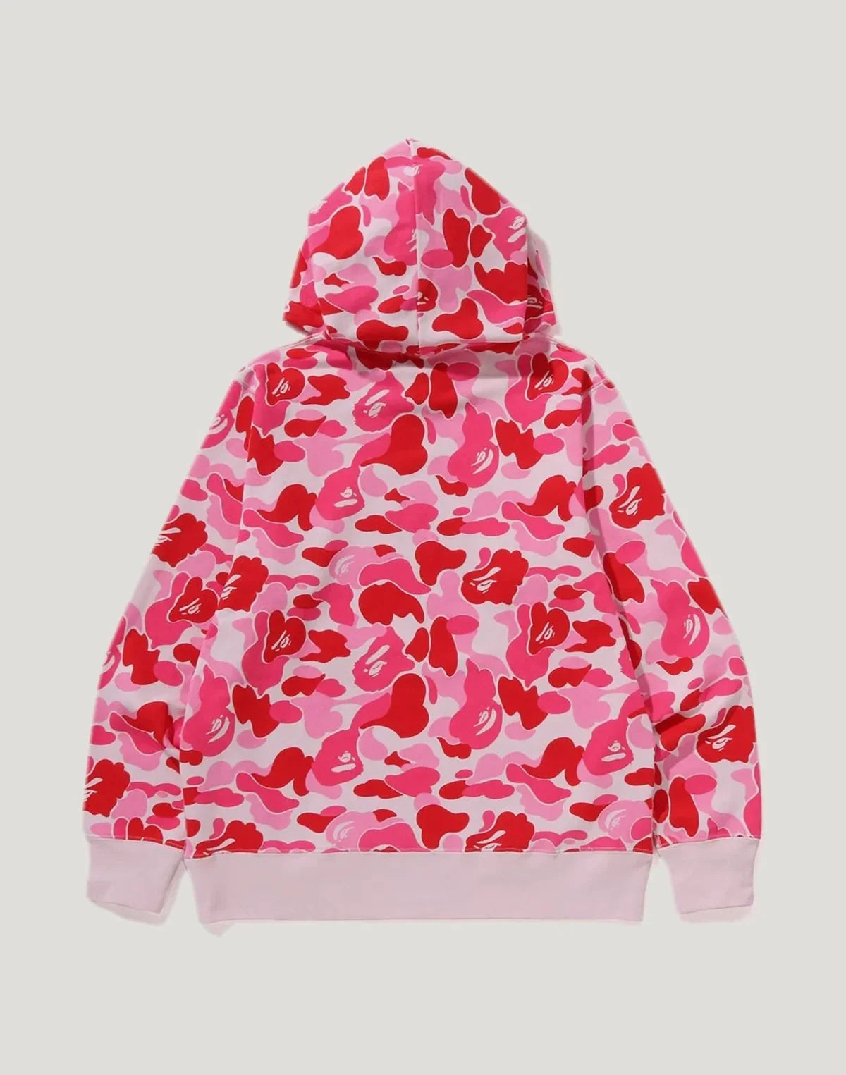 Men's Camo Pullover Hoodie - Pink