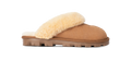 Women's Sheepskin Mule Slipper - Black
