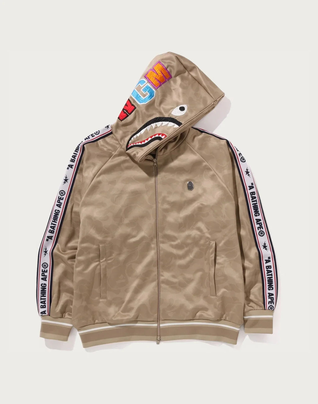 Relaxed Full-Zip Cotton Hoodie - Blue