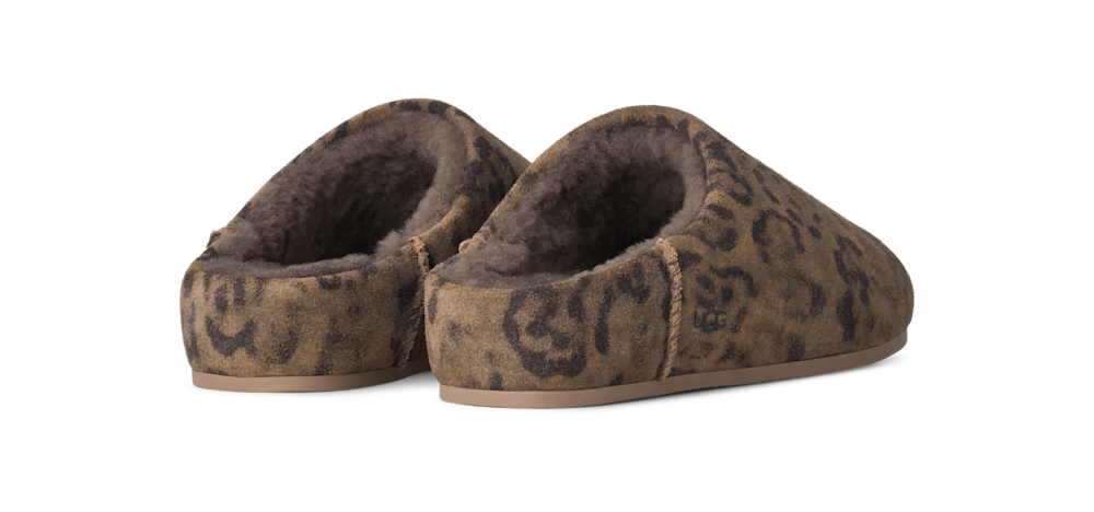 Women's Spotted Suede Slip-On Slipper
