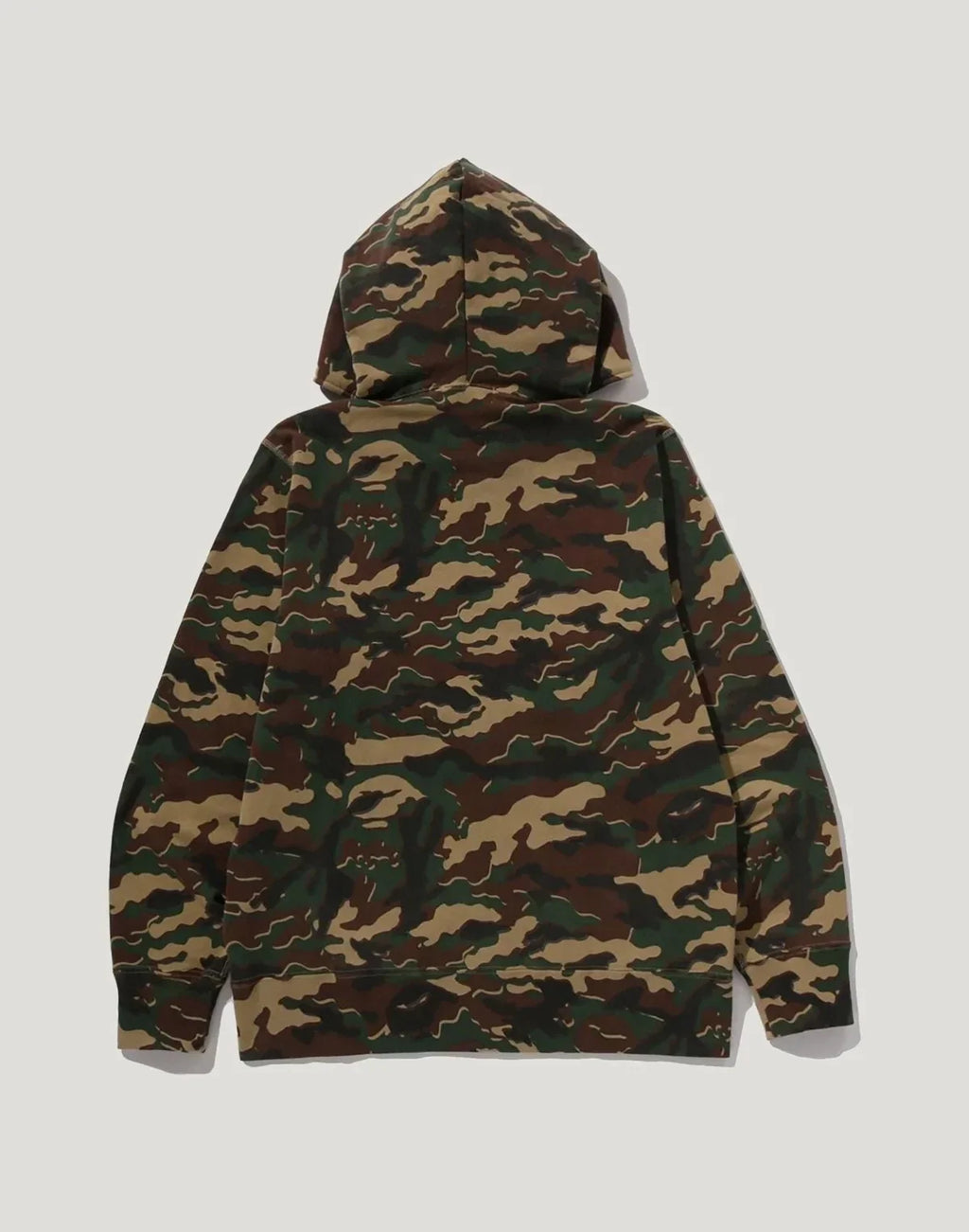 Men's Woodland Camo Full-Zip Hoodie - Purple