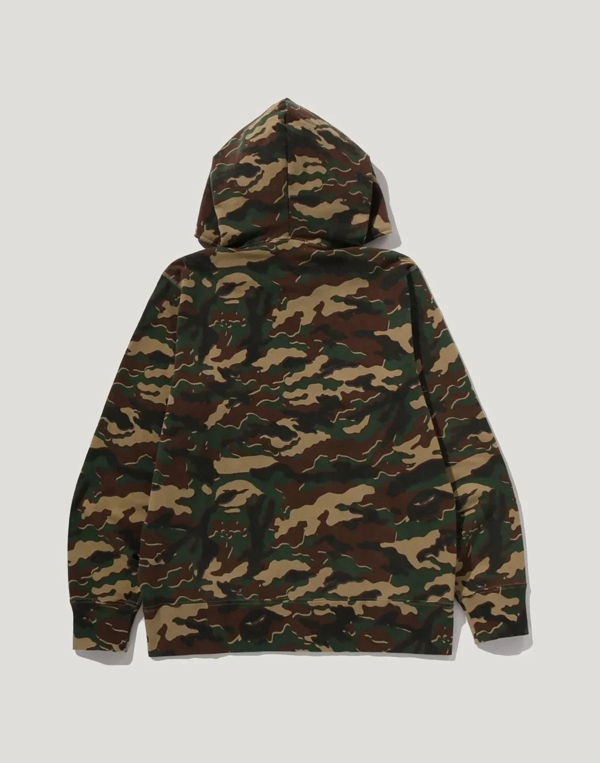 Men's Woodland Camo Full-Zip Hoodie - Purple