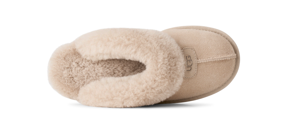 Women's Sheepskin Mule Slipper - Black