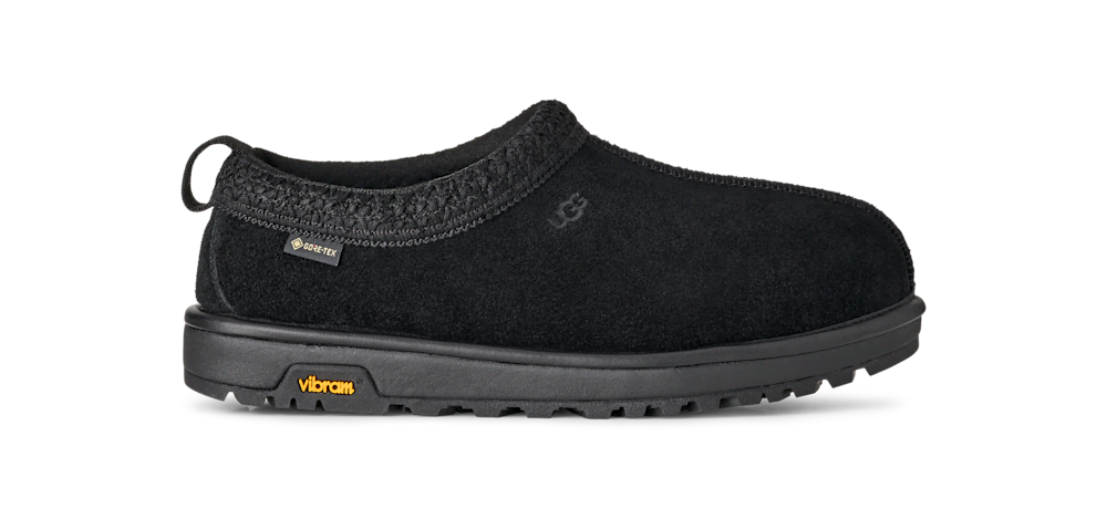 Women's Waterproof Suede Slip-On Shoe - Black