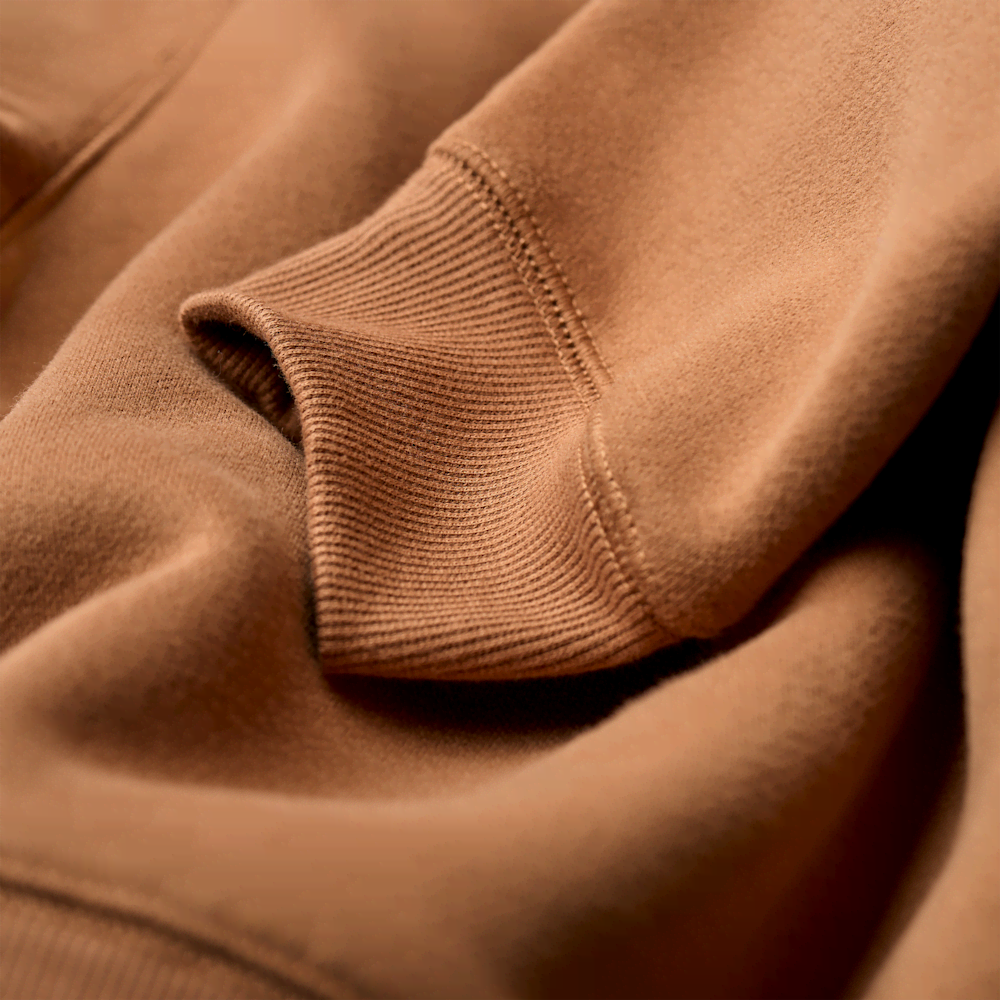 Women's Chenille Appliqué Crewneck Sweatshirt - Chestnut