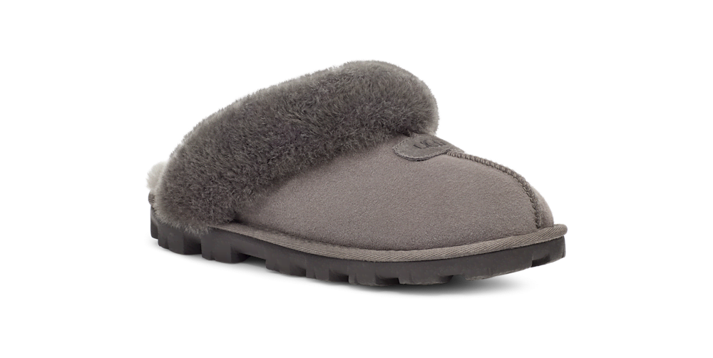 Women's Sheepskin Mule Slipper - Black