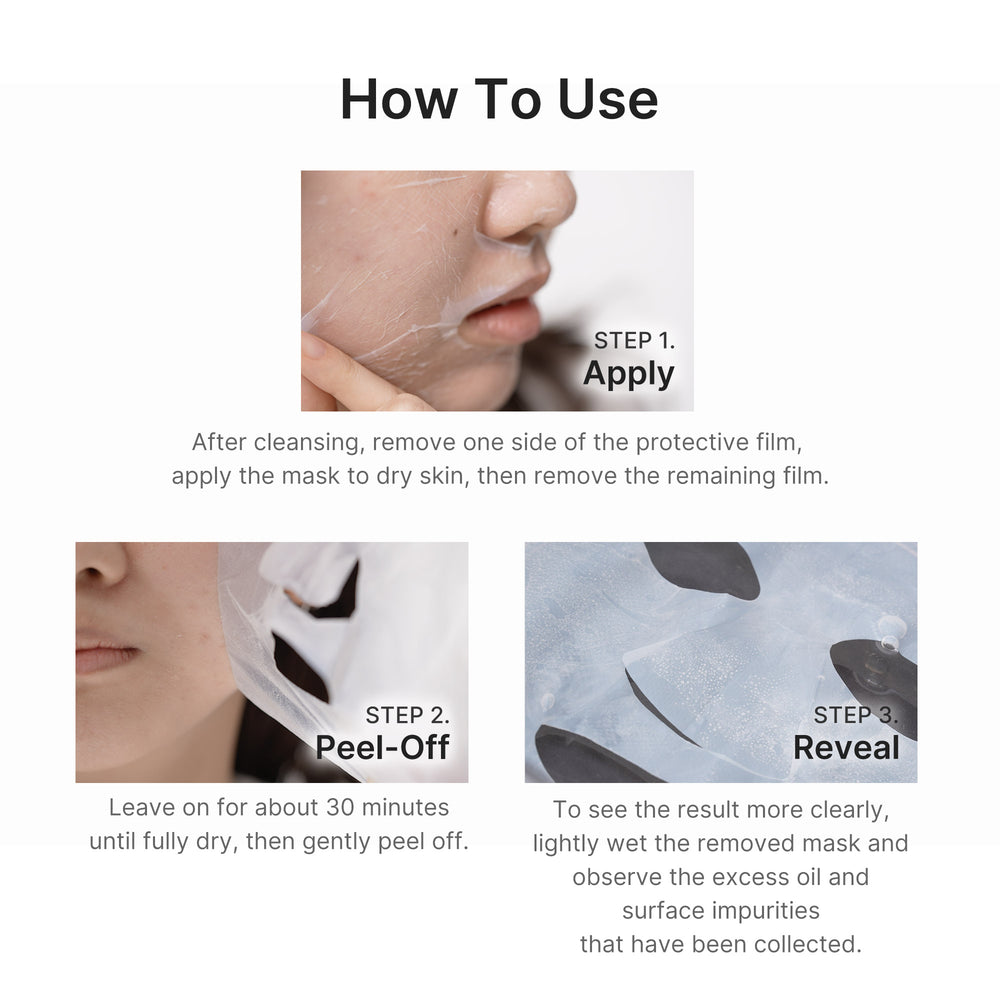 Hypochlorous Acid Peel-Off Sheet Mask
