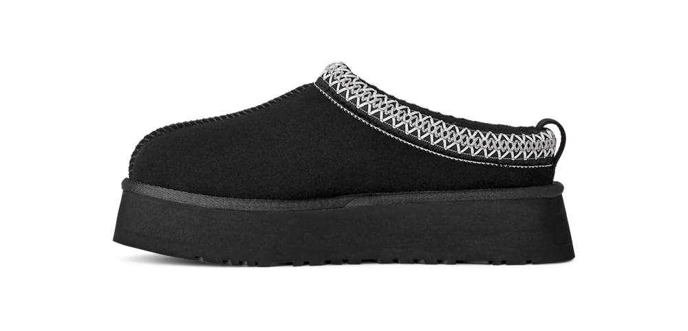 Women's Suede Platform Slipper - Bronze
