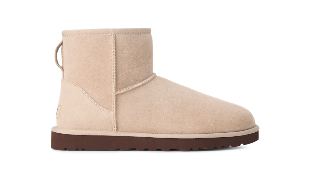 Men's Sheepskin Mini Boot - Black