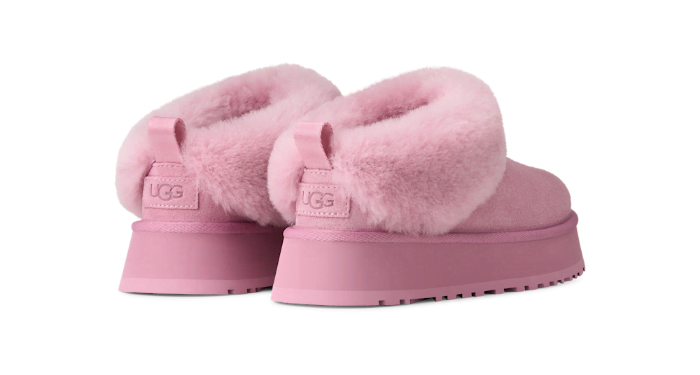 Women's Suede Platform Slipper - Orchid