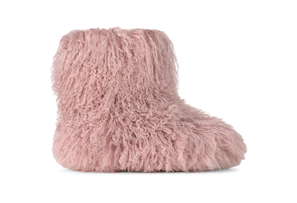 Women's Sheepskin Short Boot - Grey