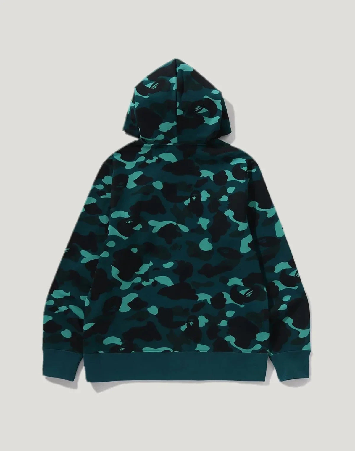 Men's Camo Pullover Hoodie - Purple
