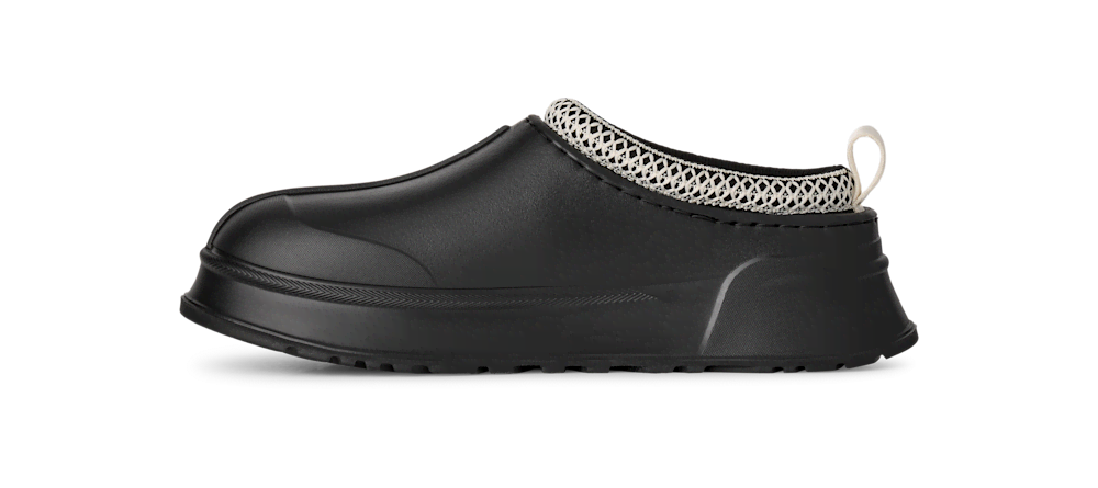 Women's Molded Clog With Removable Wool-Blend Insole - Black