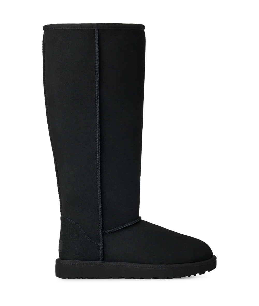 Women's Sheepskin Ultra Tall Boot - Black