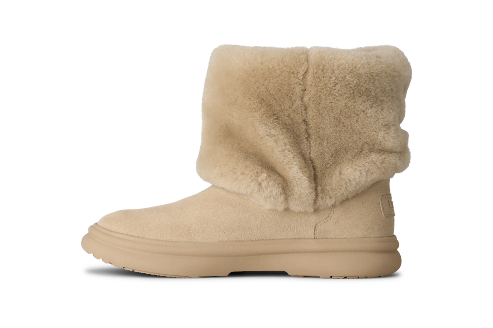 Women's Waterproof Suede Short Boot