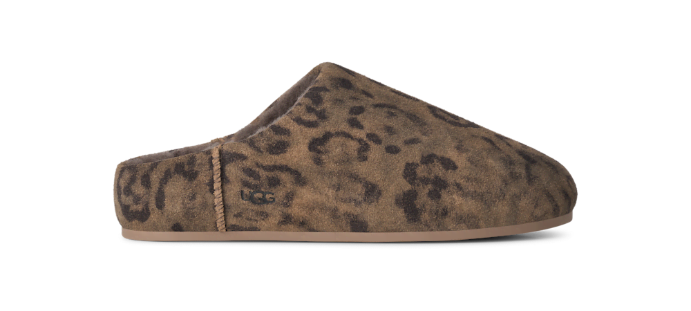 Women's Spotted Suede Slip-On Slipper