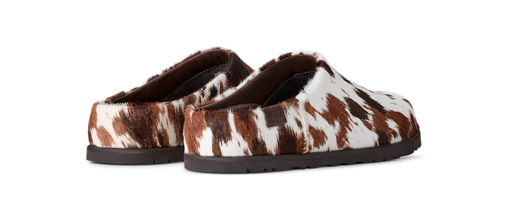 Women's Hand-Painted Calf Hair Clog