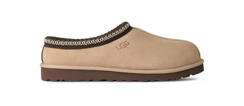 Men's Sheepskin Lined Slip-On Clog - Olive