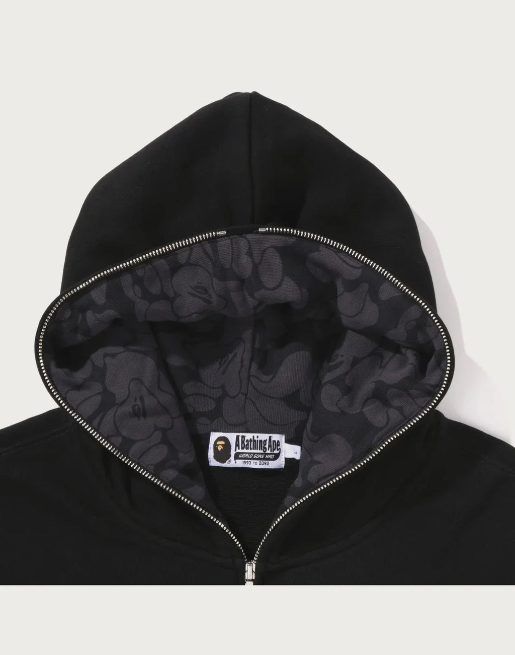 Men's Relaxed Cotton Zip Hoodie - Green