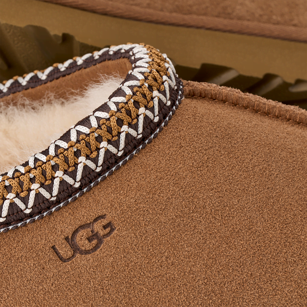 Women's Suede Sheepskin Slipper - Moonlight