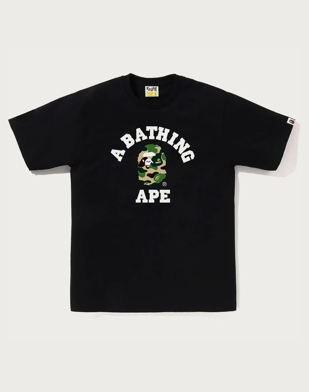 Men's Cotton Camo Graphic T-Shirt - White Pink