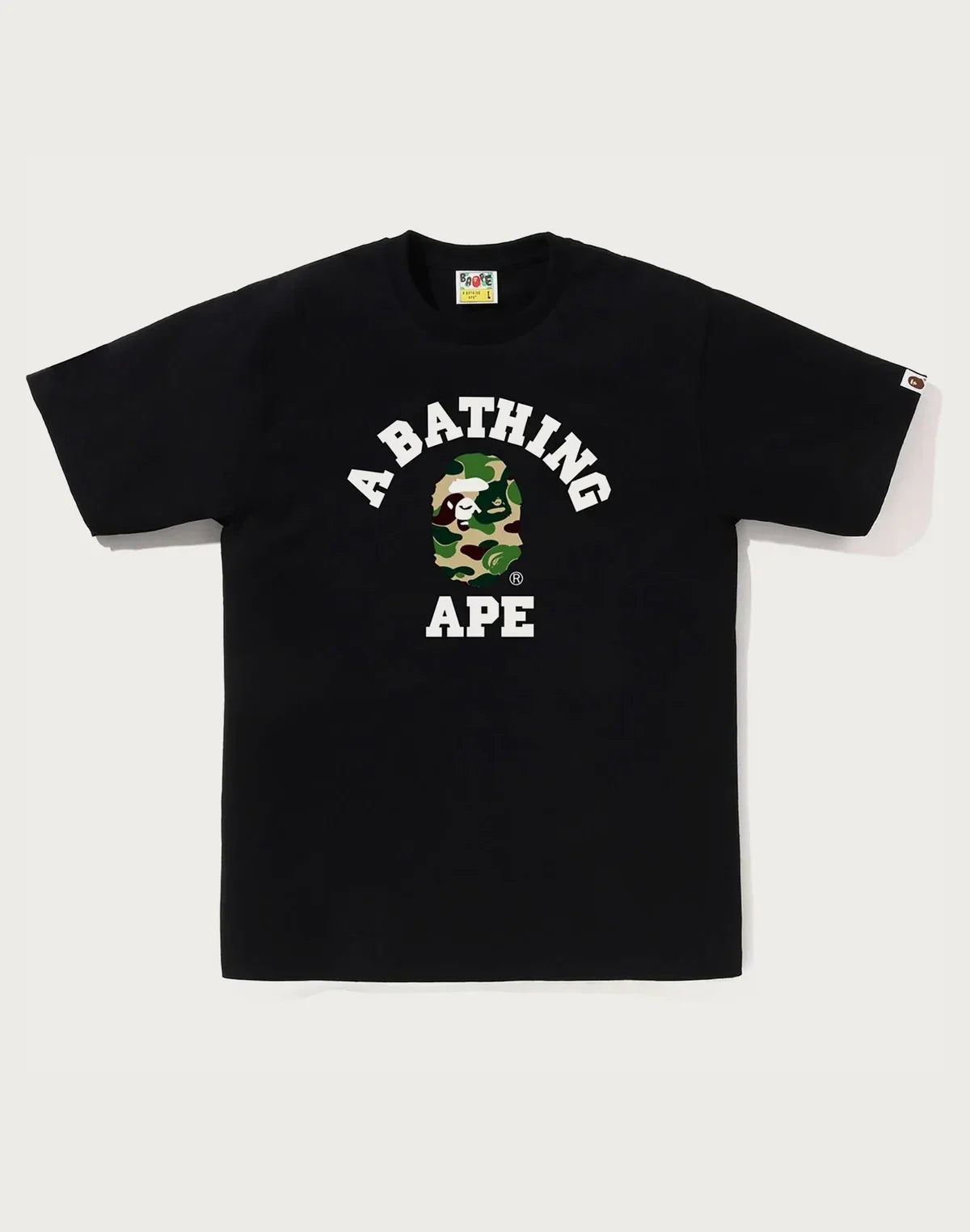 Men's Cotton Camo Graphic T-Shirt - White Pink