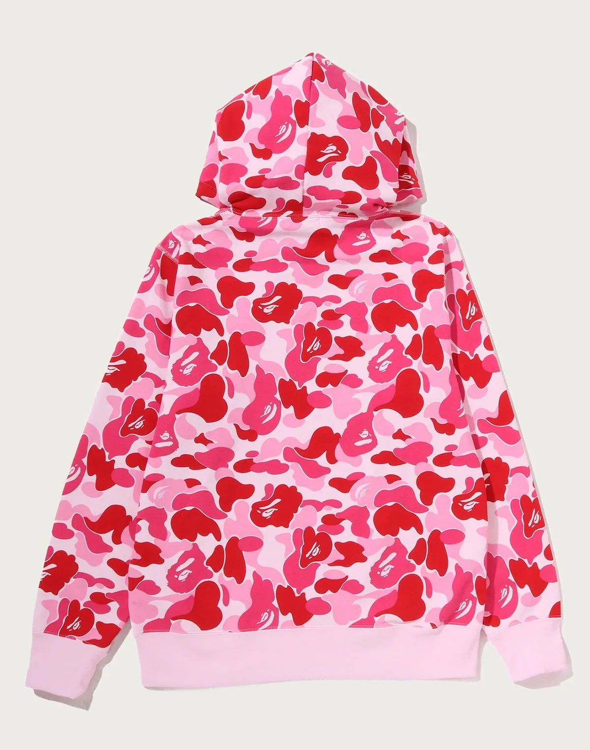 Men's Jacquard Logo Pullover Hoodie - Pink