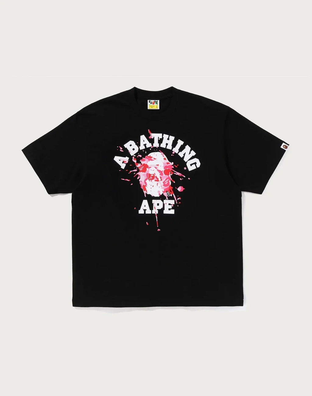 Men's Relaxed Cotton Graphic T-Shirt - Black
