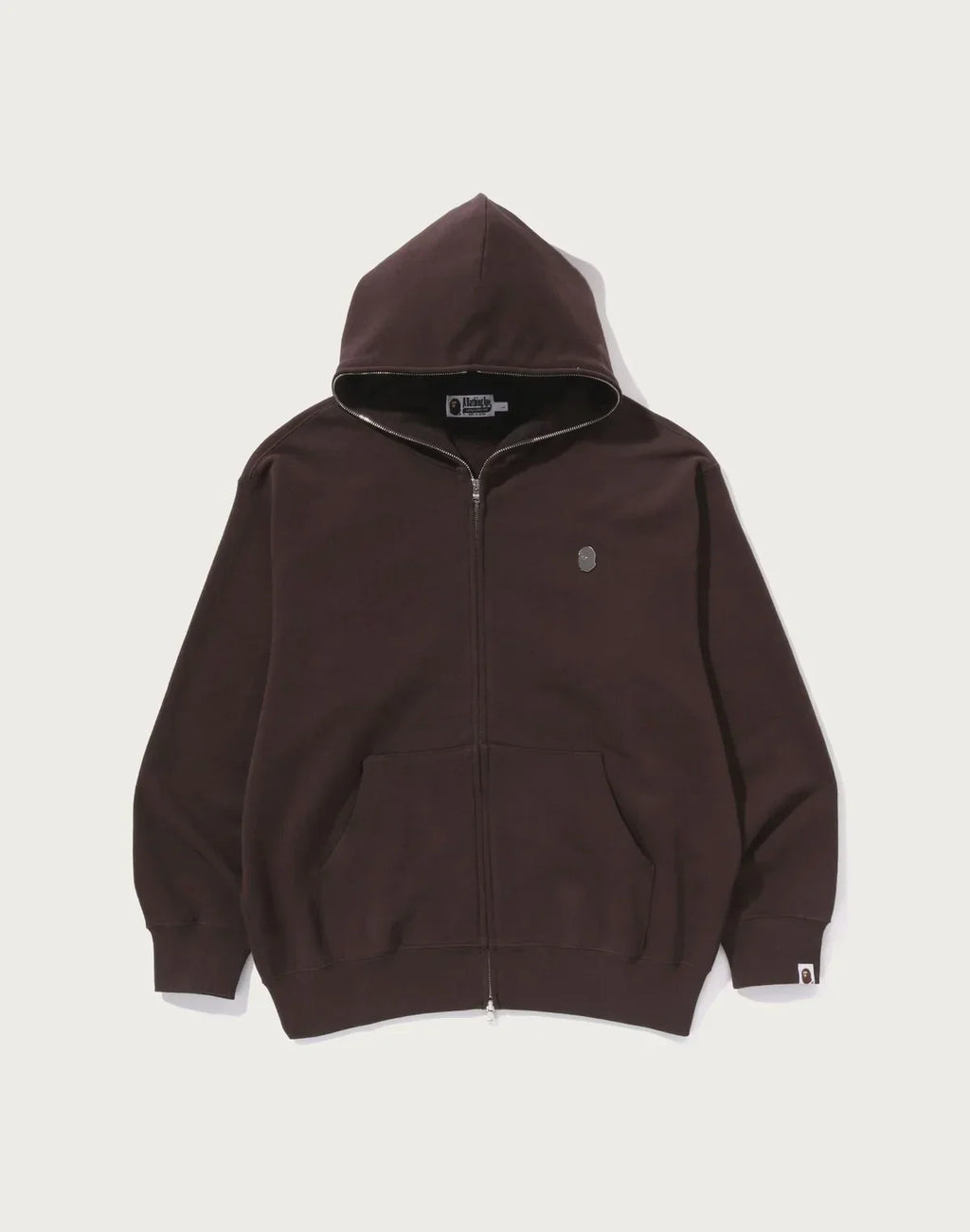 Men's Relaxed Cotton Zip Hoodie - Green