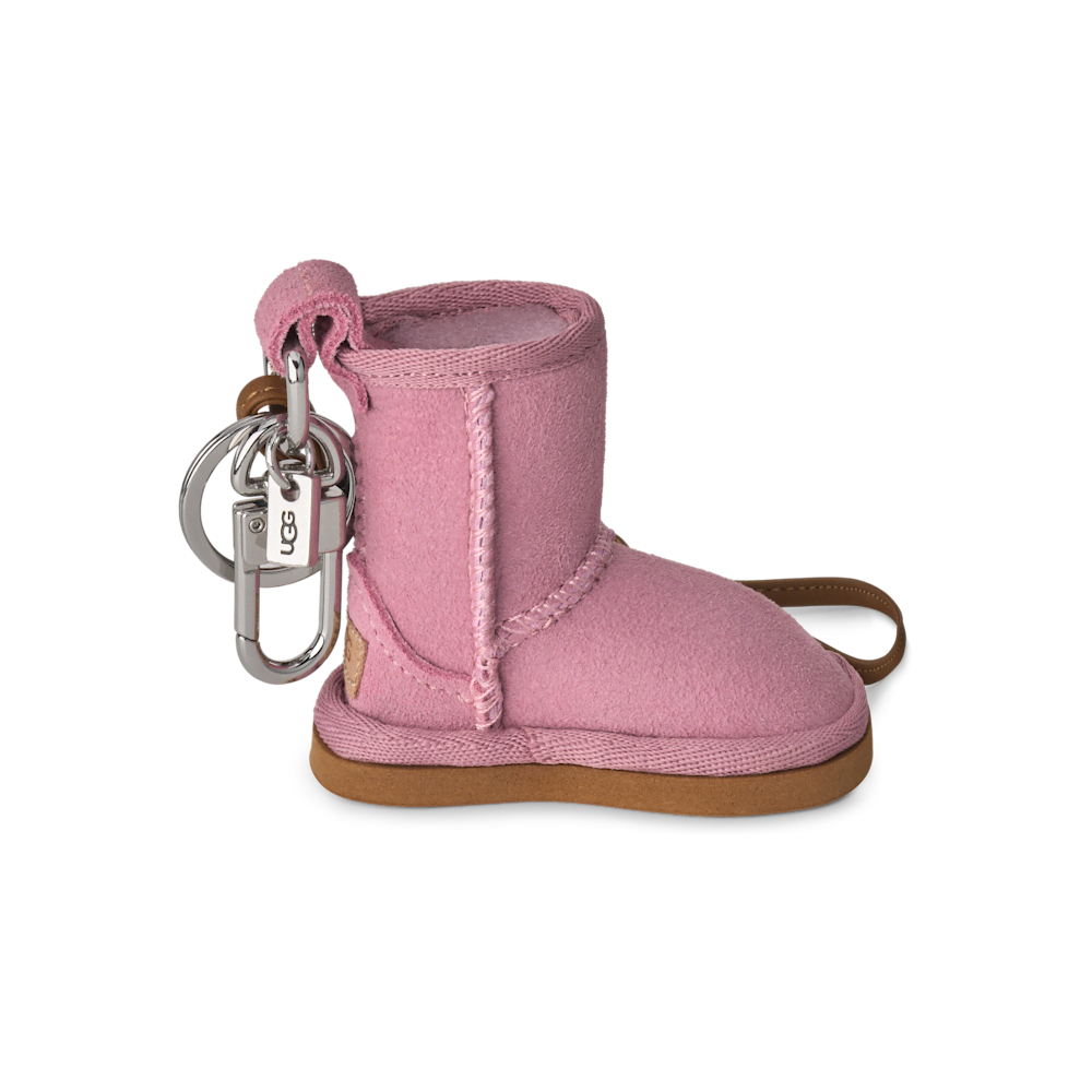 Mini Boot Keychain Charm - Chestnut