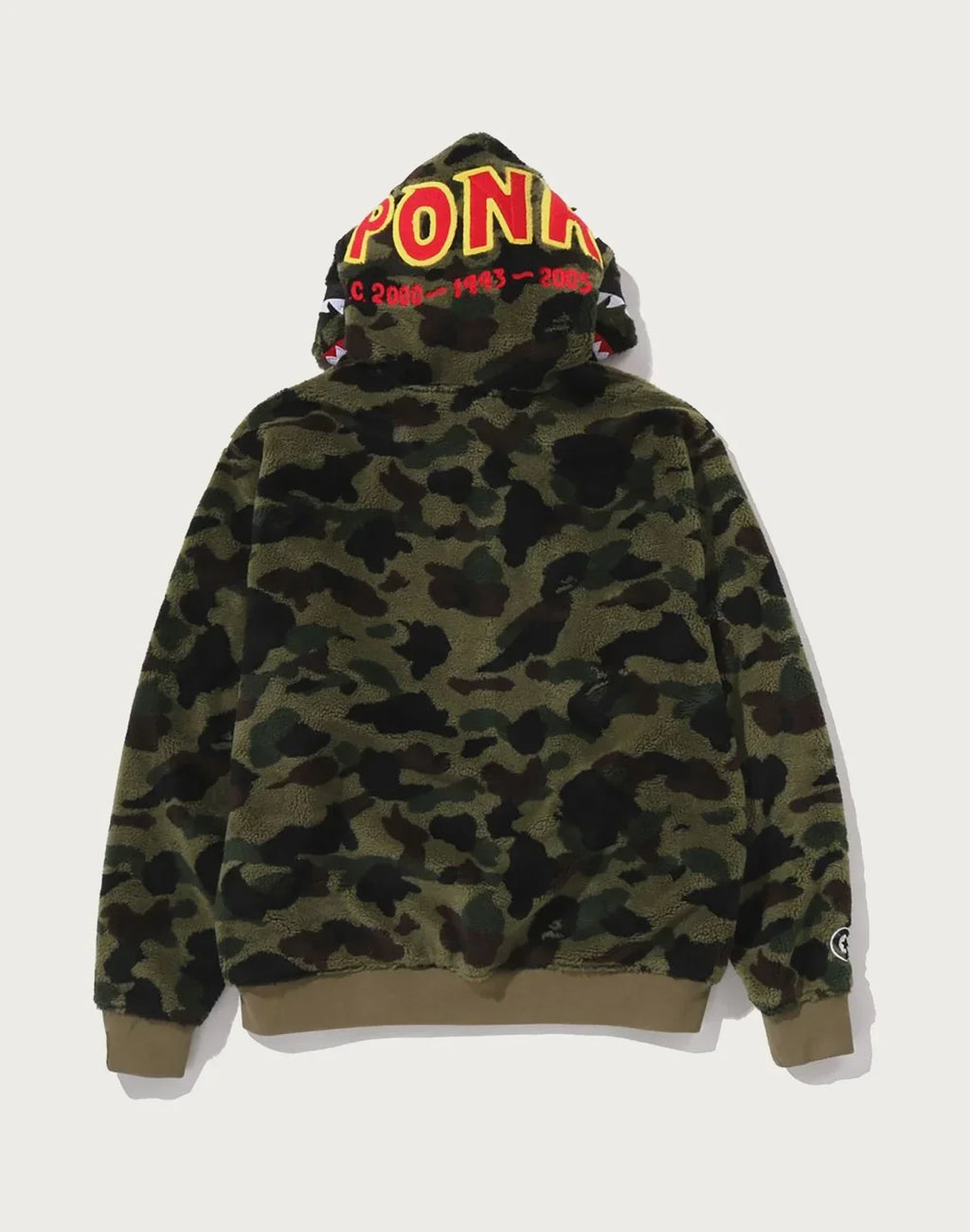 Camo Hooded Jacket - Green
