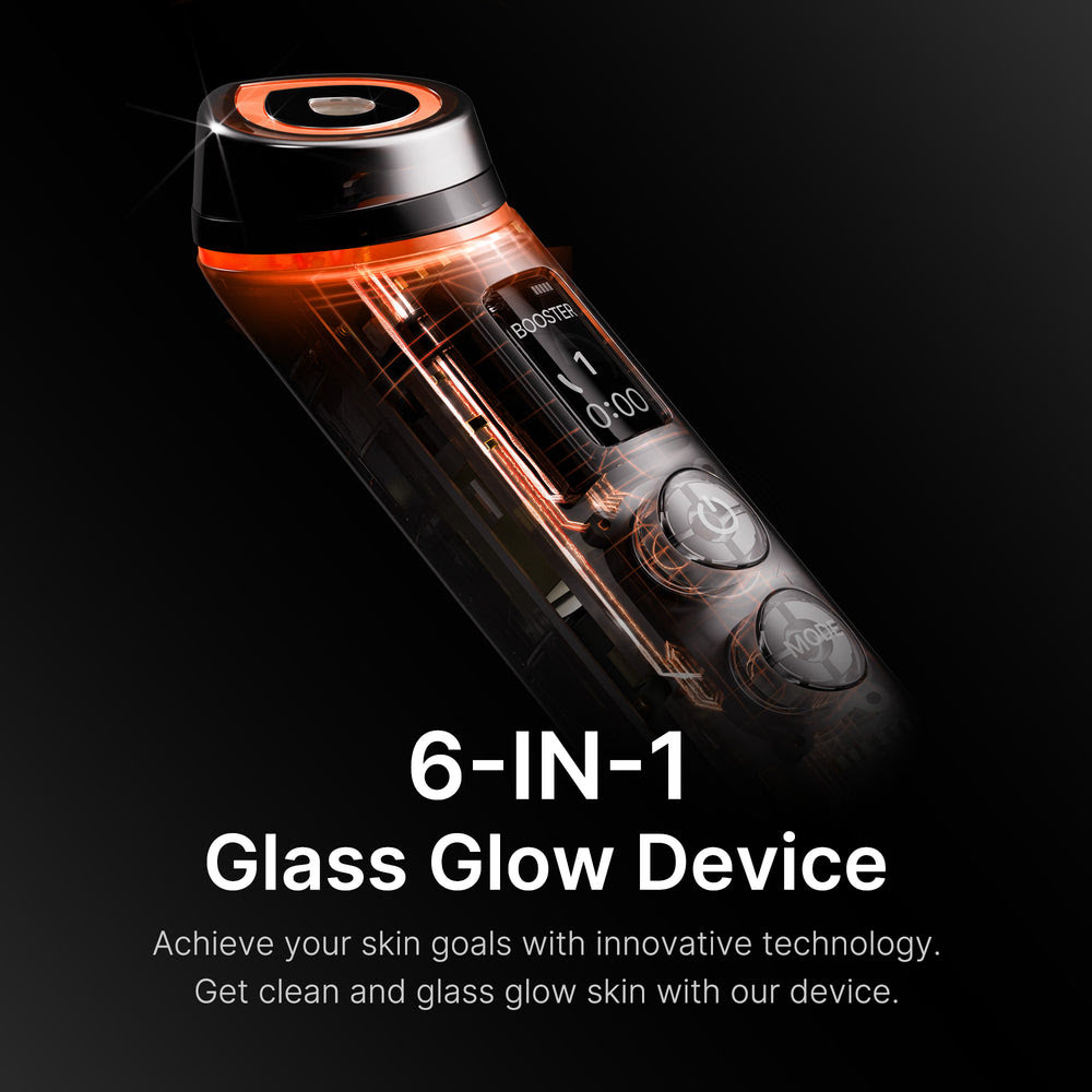 At-Home Facial Device & Four-Piece Set
